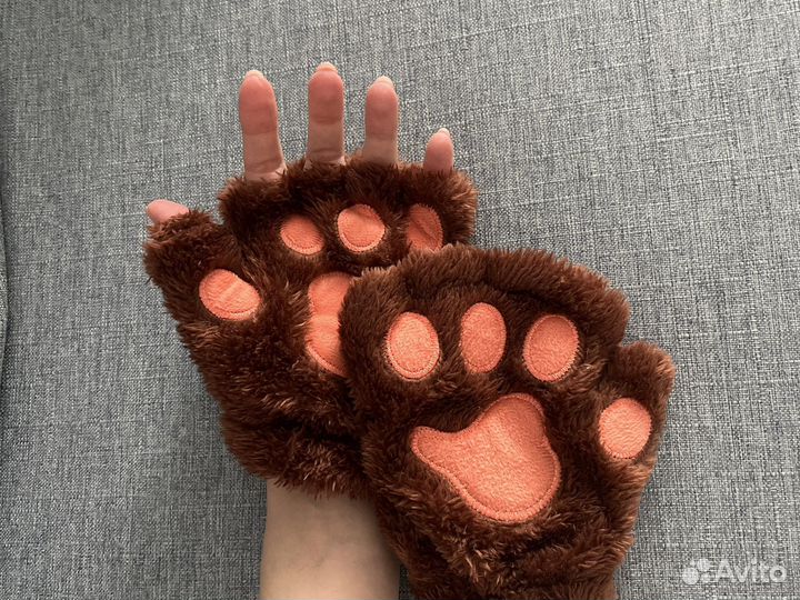 Митенки лапки