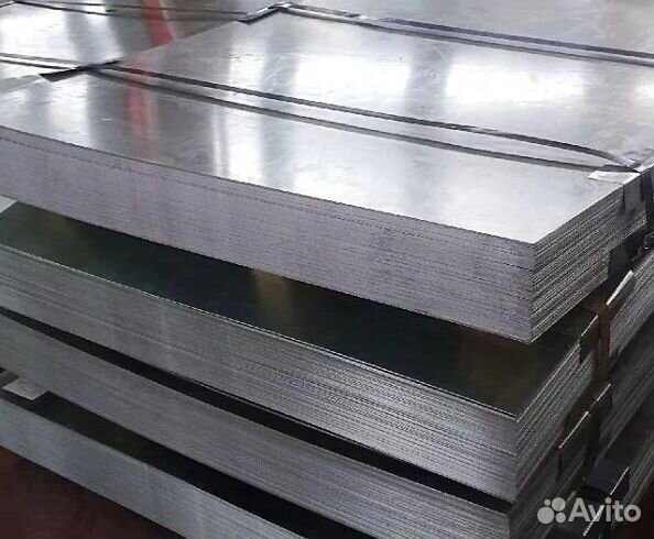 Лист оцинкованный крашенный 0,78х1250х2500