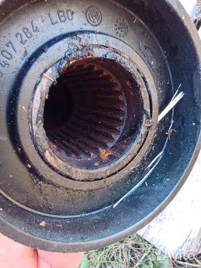 Правый приводной вал volkswagen T5 7Е0407272ав