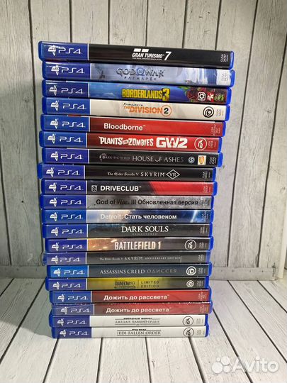 Диски на PS4-Б.У