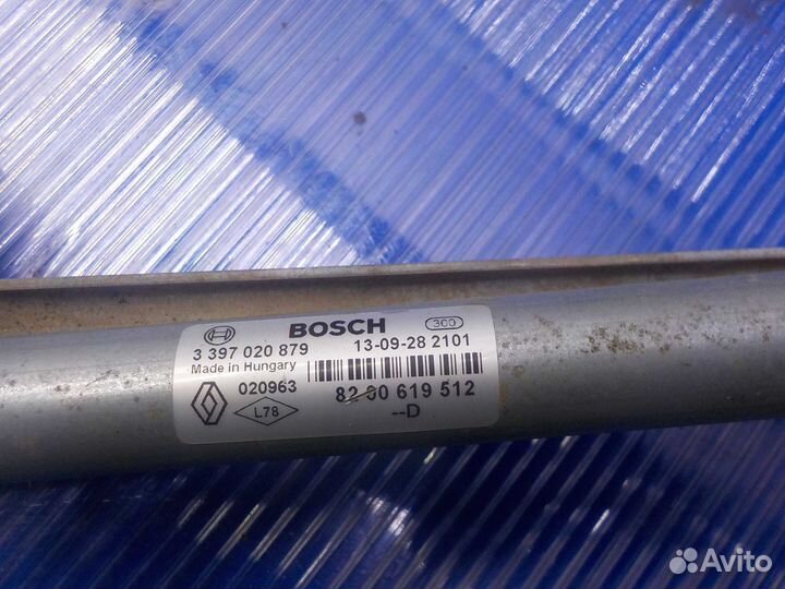 Трапеция дворников renault duster