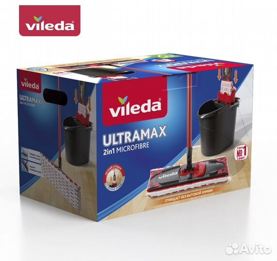 Новая швабра Vileda Ultramax