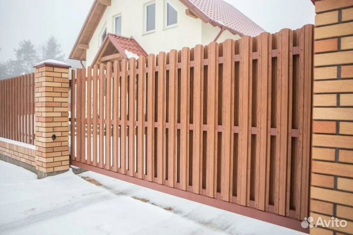 Заборы ворота калитки навесы