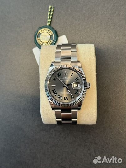 Rolex oyster perpetual datejust wimbledon 36mm