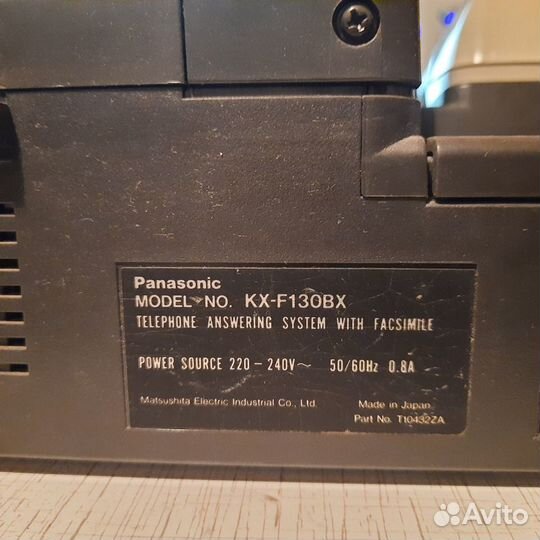 Телефон-факс Panasonic KX-F130 BX. Japan