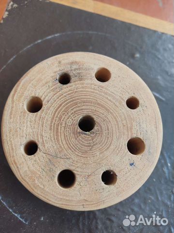 Подставка деревянная для ручек и карандашей