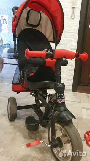 Детский велосипед с ручкой бу