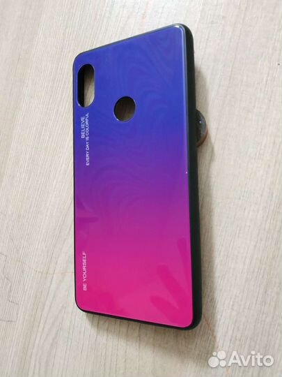 Чехол для телефона с градиентным стекломдля Xiaomi
