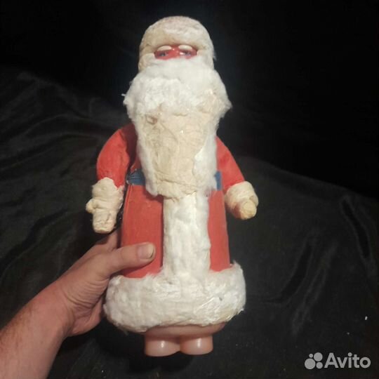 Старинная игрцшка Дед Мороз СССР
