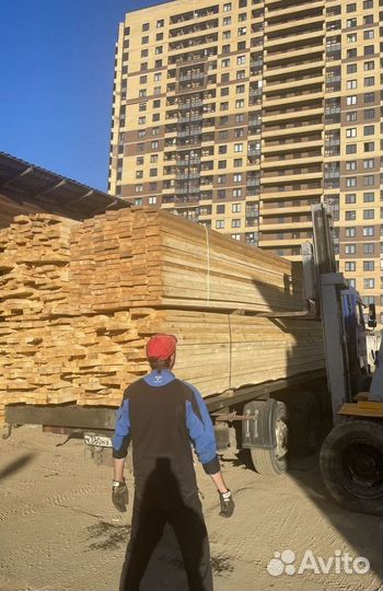 Доска обрезная 50х100х6000