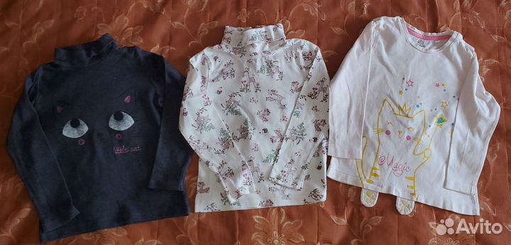 Летняя одежда для девочки пакетом, 92-98 размер