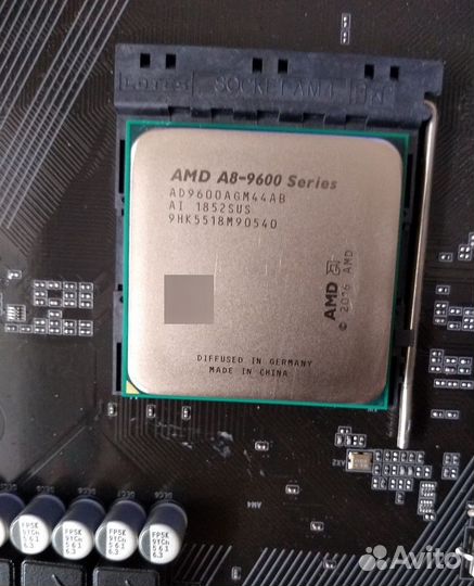 Процессор Процессор AMD A8 9600 AM4