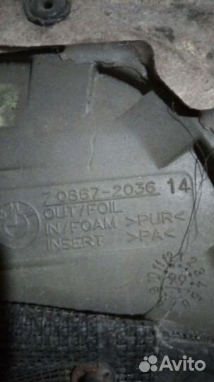 BMW E46 обшивка двери передняя правая