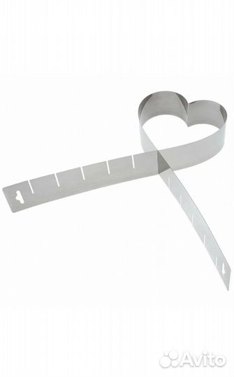 Форма для выпечки раздвижное сердце