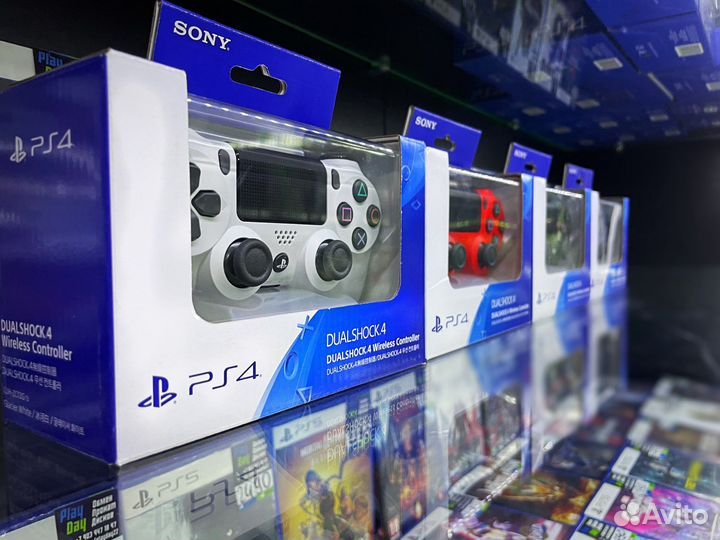 Оригинальные DualShock 4 (Новые, гарантия)
