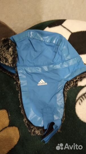 Шапка ушанка мужская adidas