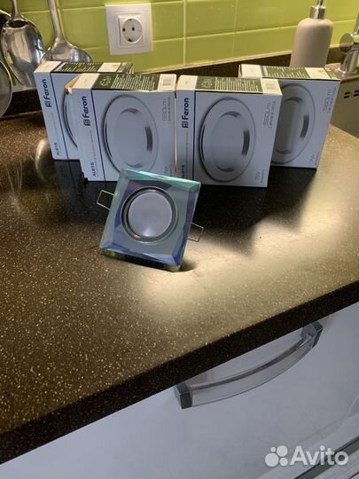 Софиты с лампочками 5 шт