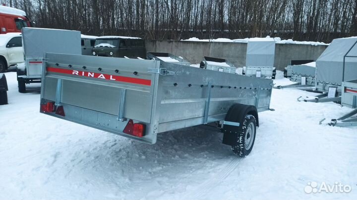 Прицеп 3.5х1.5 высокий борт 500 мм rinal 355