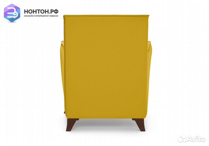 Кресло Оксфорд горчичный