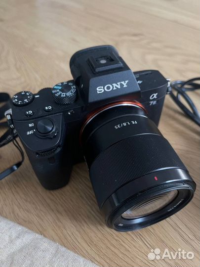 Камера Sony a7 iii и объектив