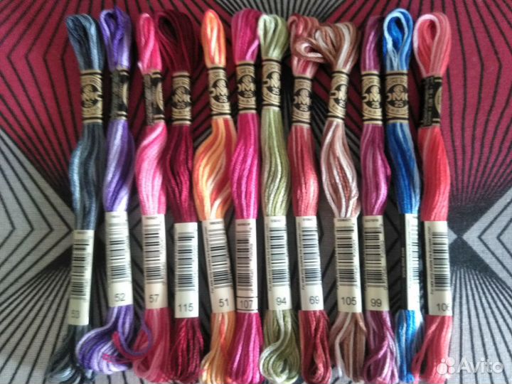 Мулине меланж дмс