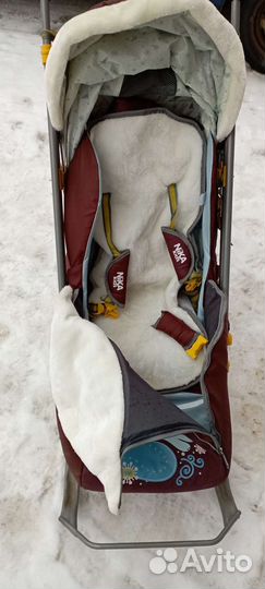 Коляска санки