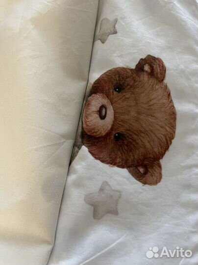 Балдахин и подушки для кроватки