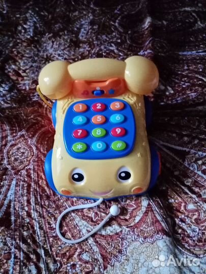 Детский телефон игрушка