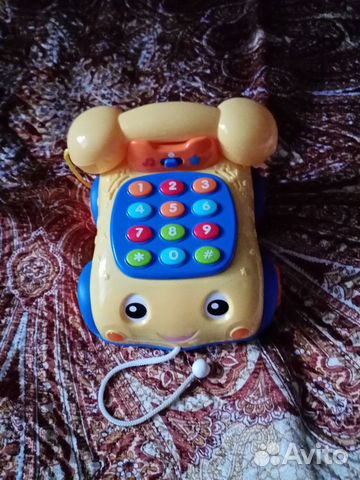 Детский телефон игрушка