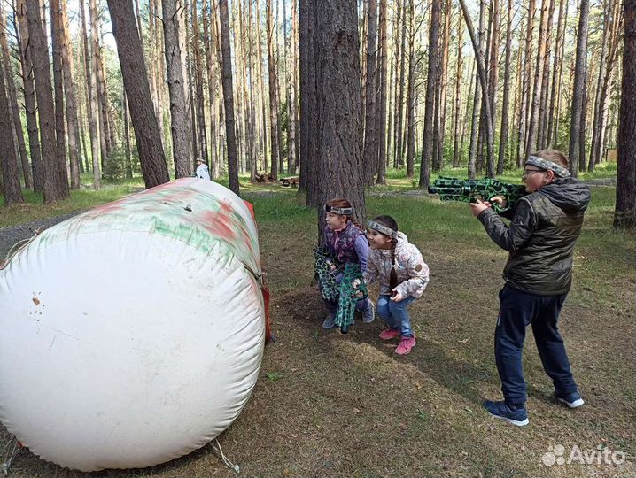 Лазертаг на выезде