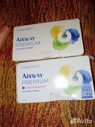Линзы контактные Airway premium