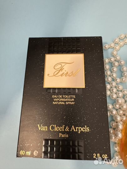 Духи женские винтаж VAN cleef & arpels First 60мл