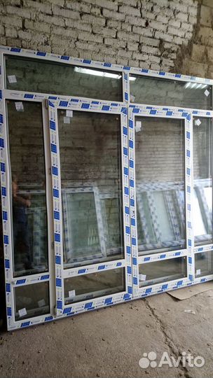 Дверной витраж