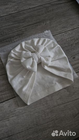 Шапка чалма для девочки