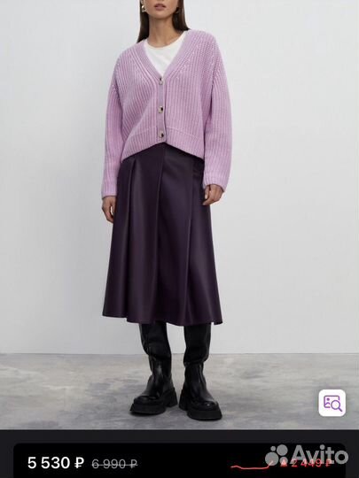 Юбка из экокожи calista