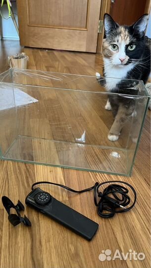 Нагреватель для аквариума + аквариум