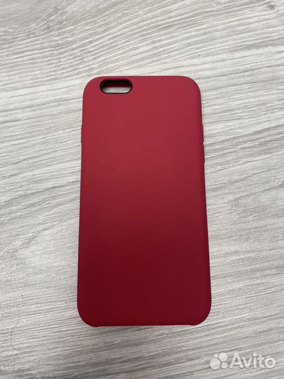 Задняя накладка для IP 6 силикон