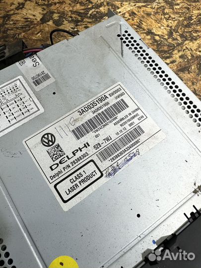 Магнитола штатная Фольксваген Поло 5 седан