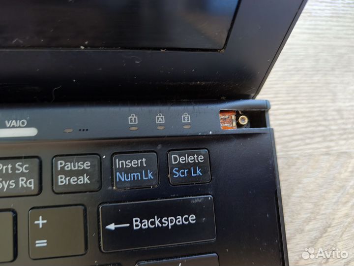 Ноутбук sony vaio svz 131 на запчасти