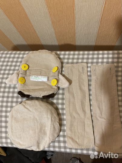 Пояс-грелка с вишневыми косточками от колик