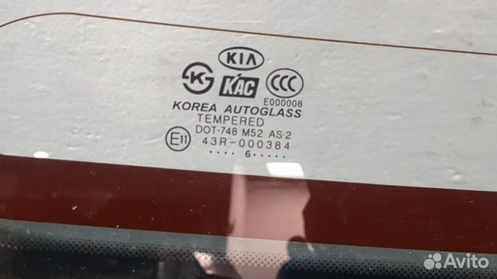 Крышка багажника киа Sportage, 2007