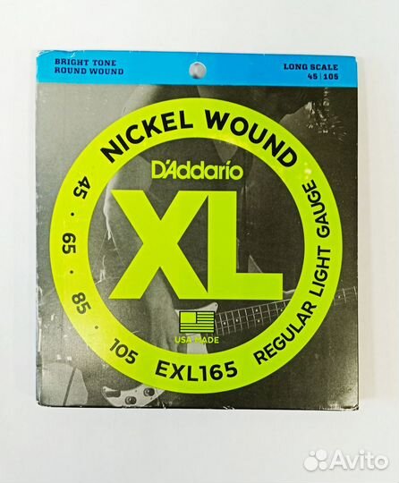 Струны для бас гитары D'Addario