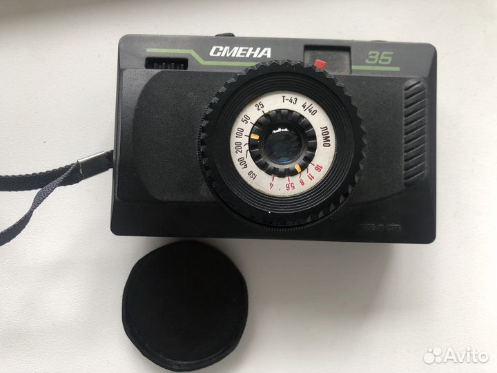 Плёночный фотоаппарат смена