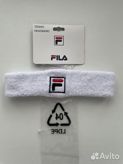 Новая повязка на голову спортивная Fila