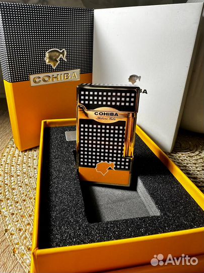 Derui cohiba зажигалка