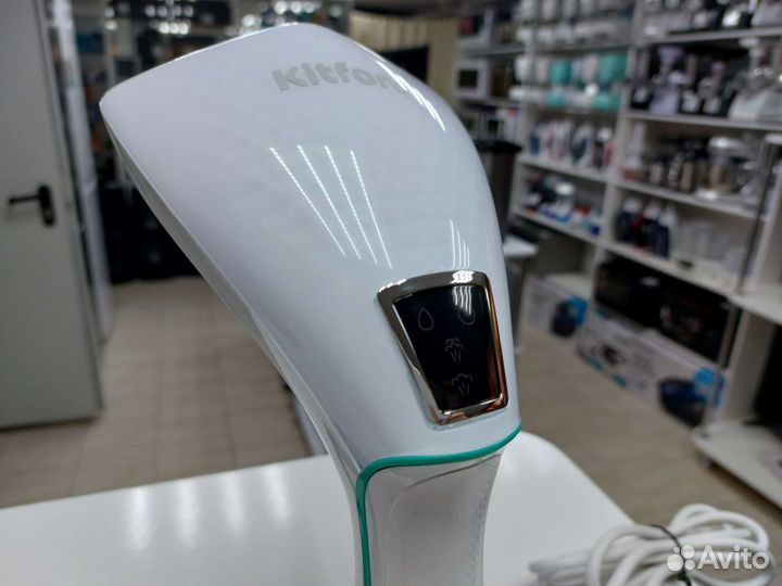 Отпариватель Kitfort кт-999-3 бирюзовый 1600Вт