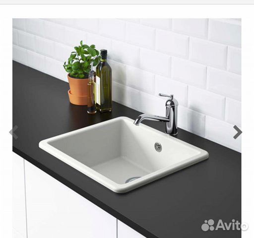 Мойка керамическая IKEA havsen купить в Москве | Товары для дома и дачи ...