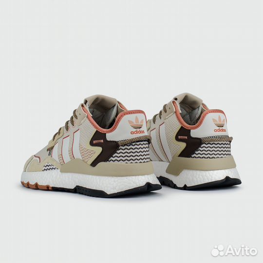 Кроссовки Adidas Nite Jogger Beige / Wh