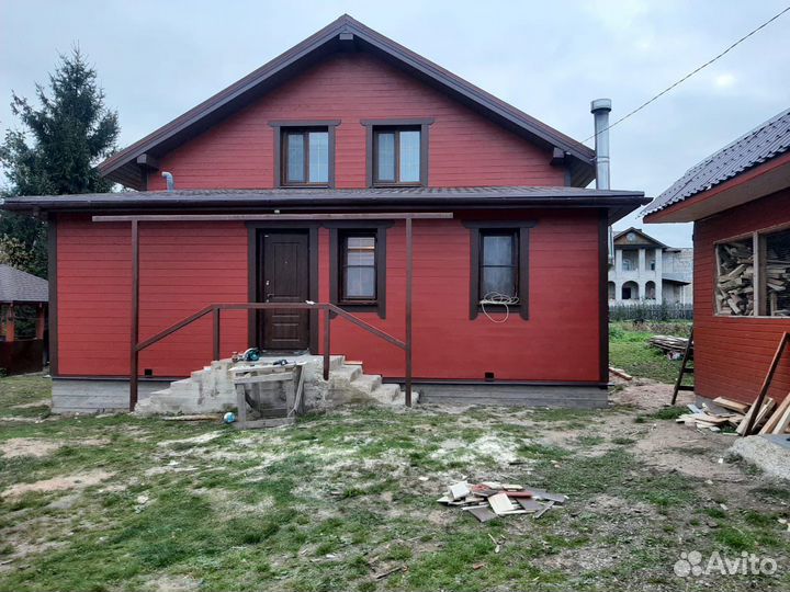 Фундаменты, строительство и кровельные работы