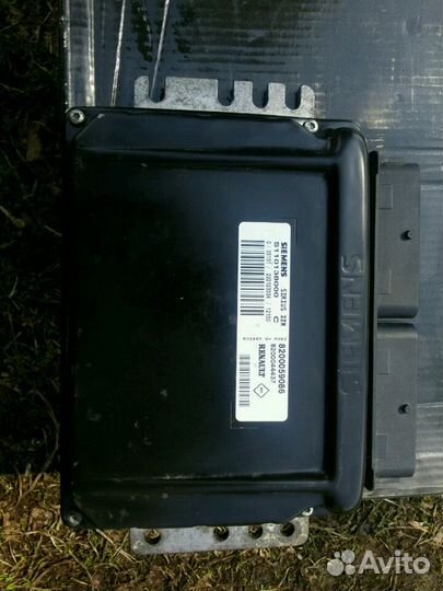 Эбу Renault Clio 2